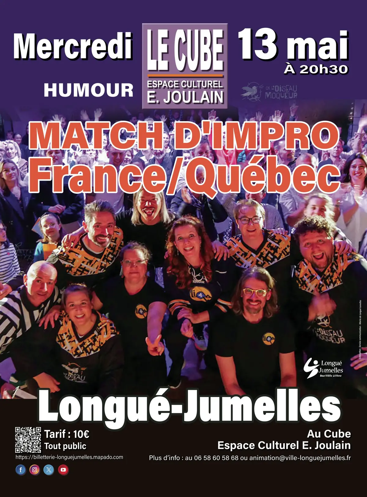 Match d'impro France/Québec