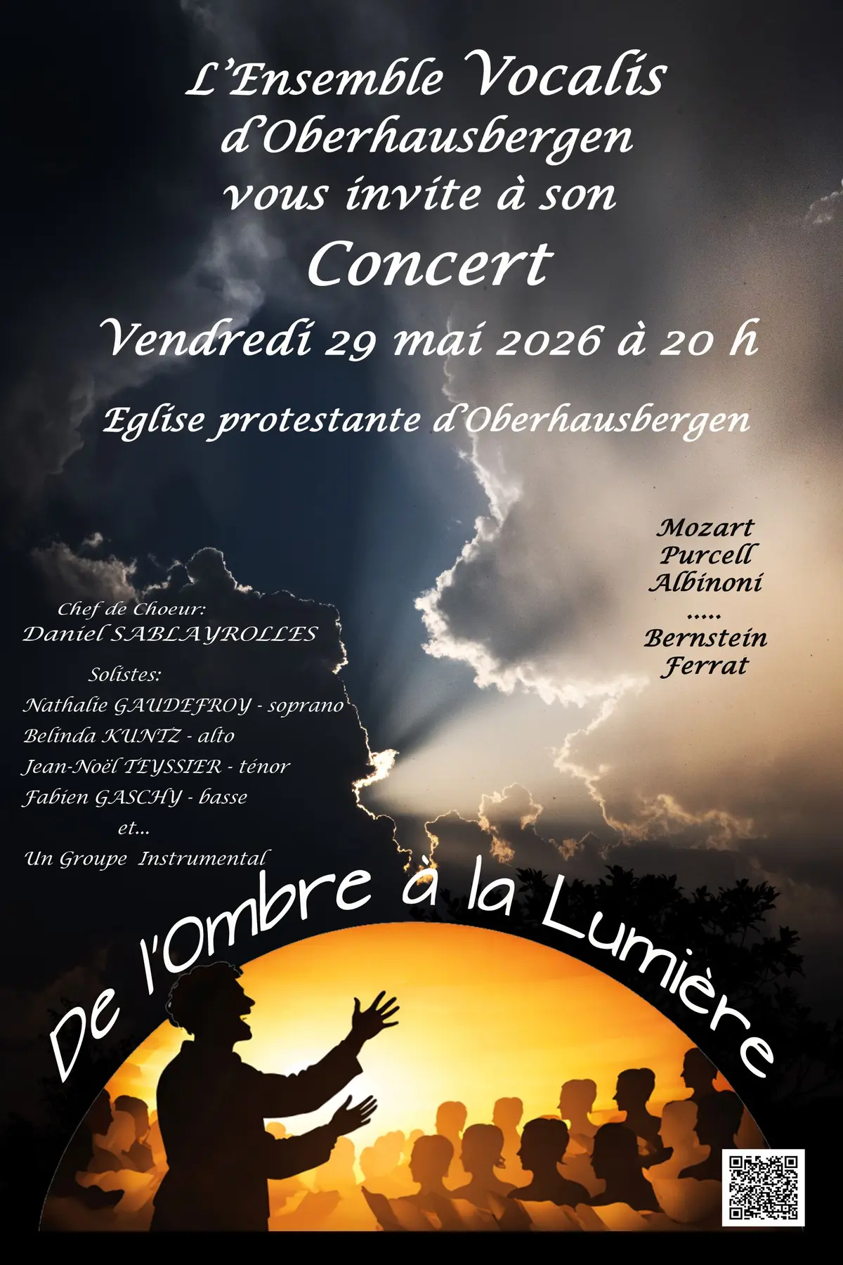 Concert Ensemble VOCALIS d’Oberhausbergen