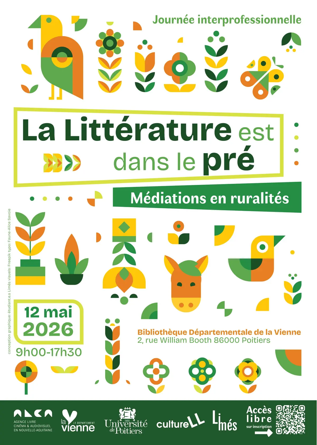 La Littérature est dans le pré : médiations en ruralités