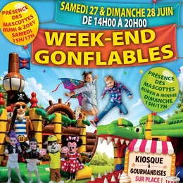 Week-end gonflables à Saint-Amand-Montrond (GRATUIT)