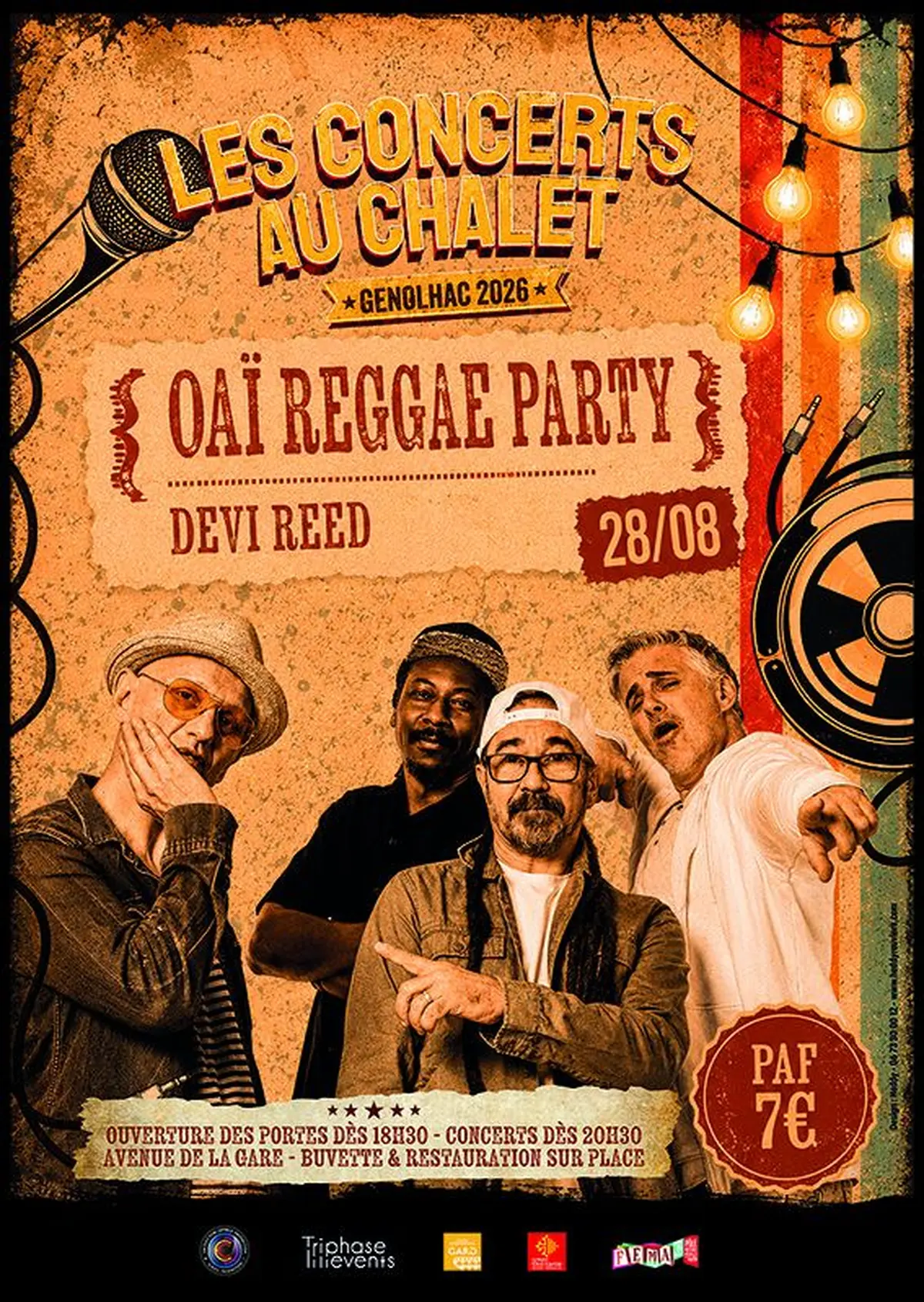 Oai Reggae Party (ORP) + Devi Reed au Chalet 