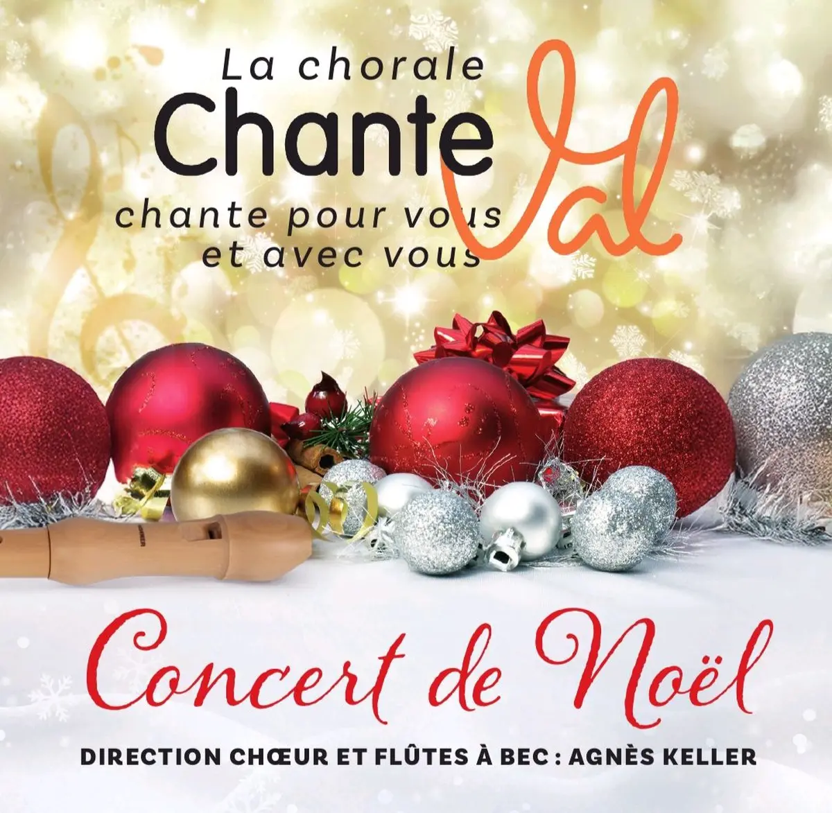 La chorale chanteval chante Noël pour vous et avec vous