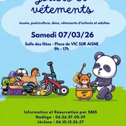 Bourse aux jouets et vetements