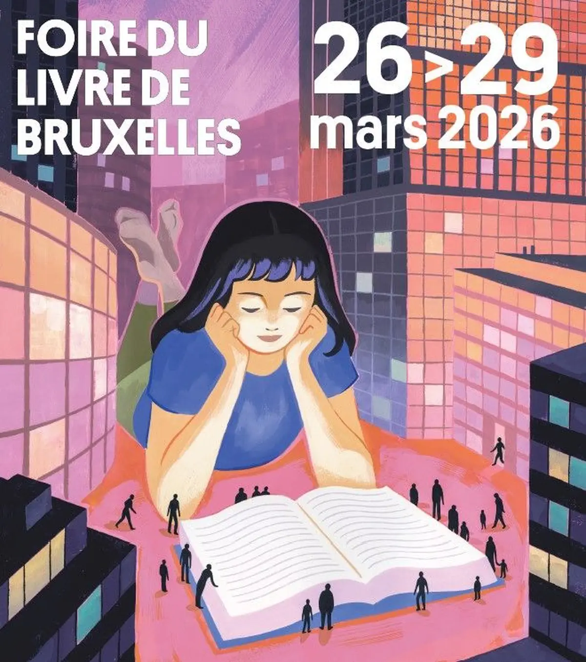 Xavier Lhomme en dédicace à la Foire du livre de Bruxelles 