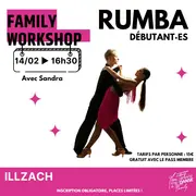 Family Workshop – Rumba (Niveau débutant – Spécial Saint-Valentin)