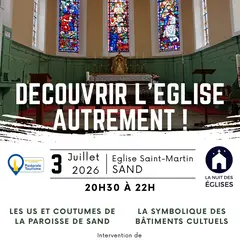 Nuit des églises à Sand