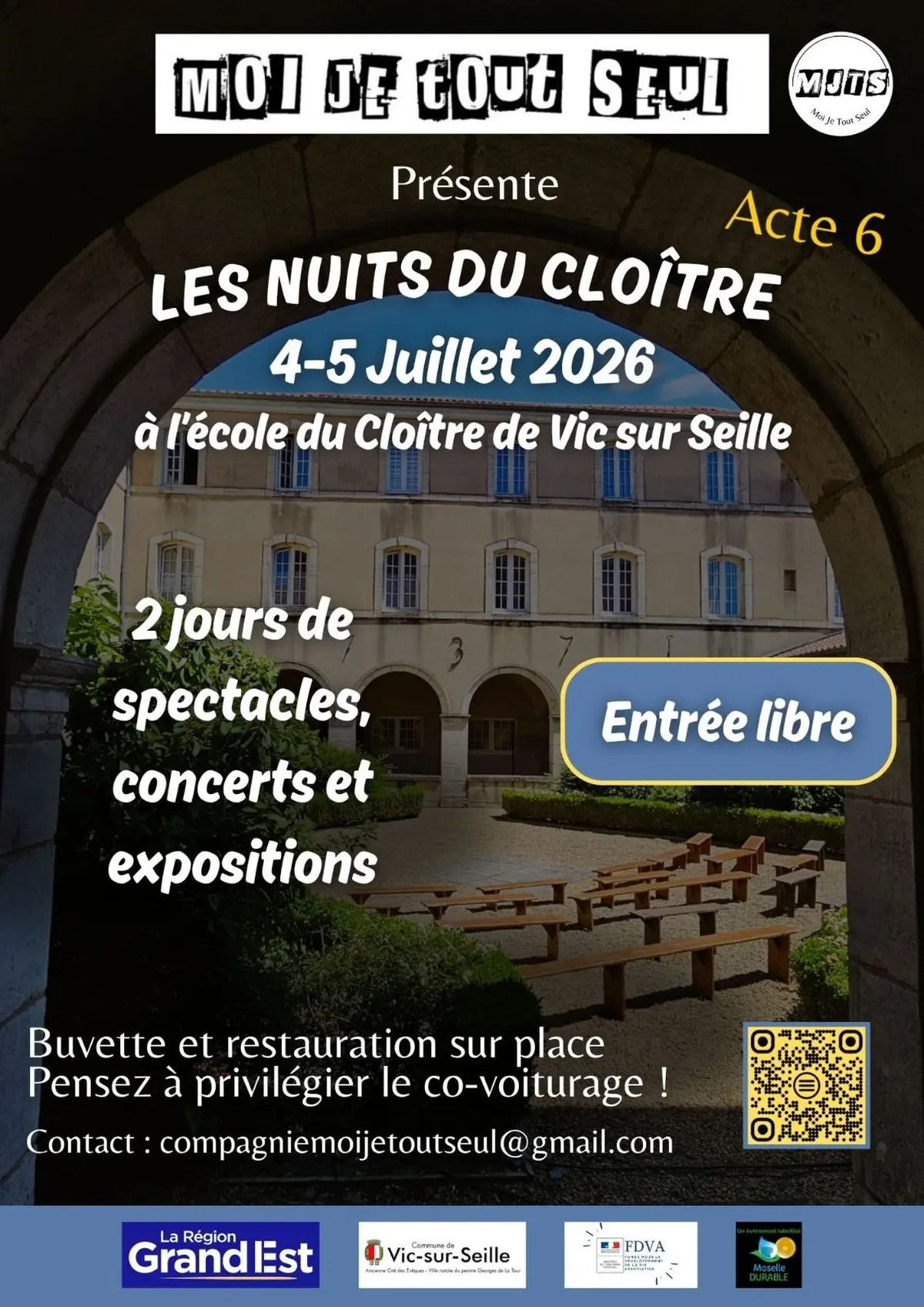 Festival Les Nuits du Cloître - 6e édition