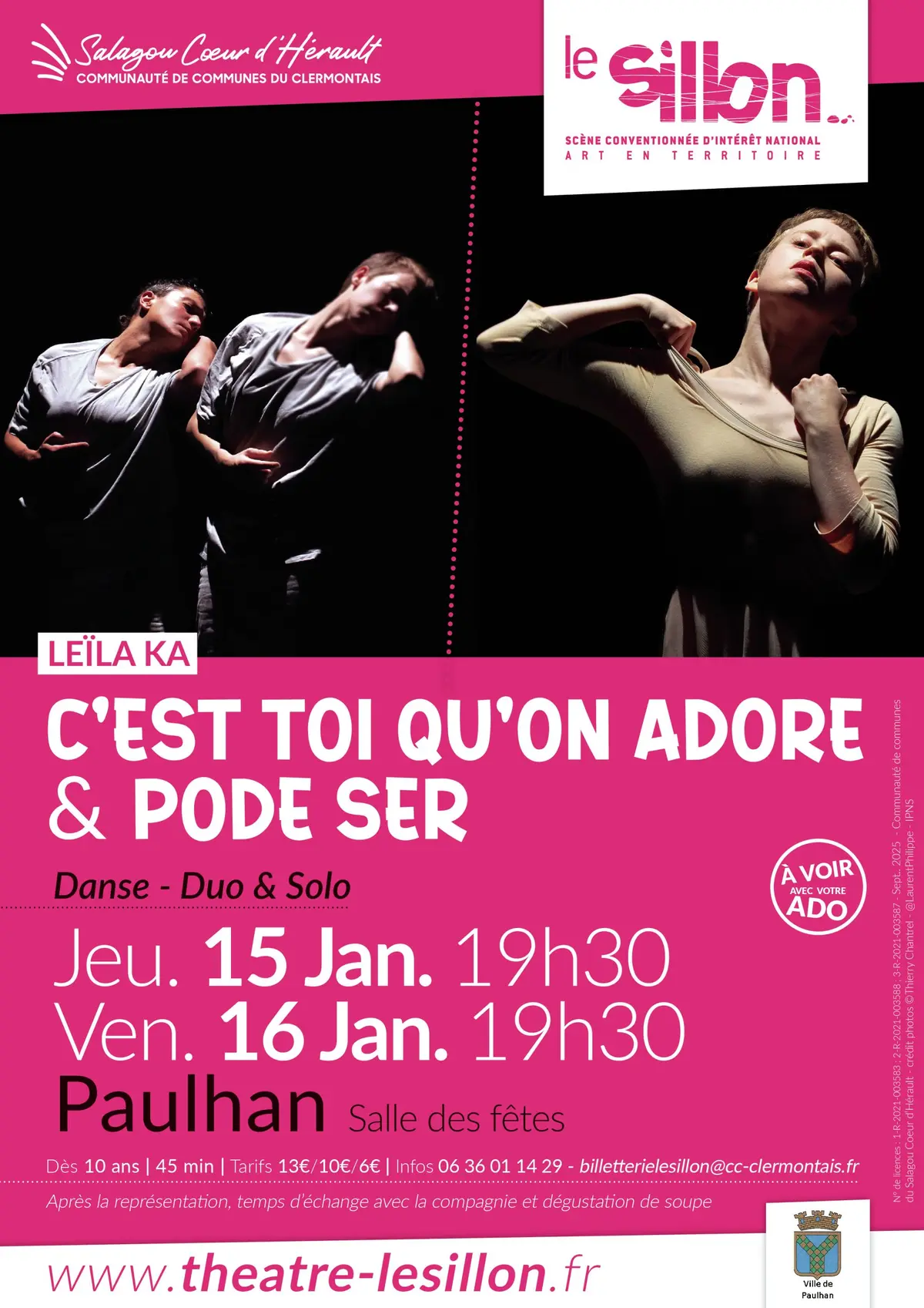 C'est toi qu'on adore & Pode Ser_Leïla Ka