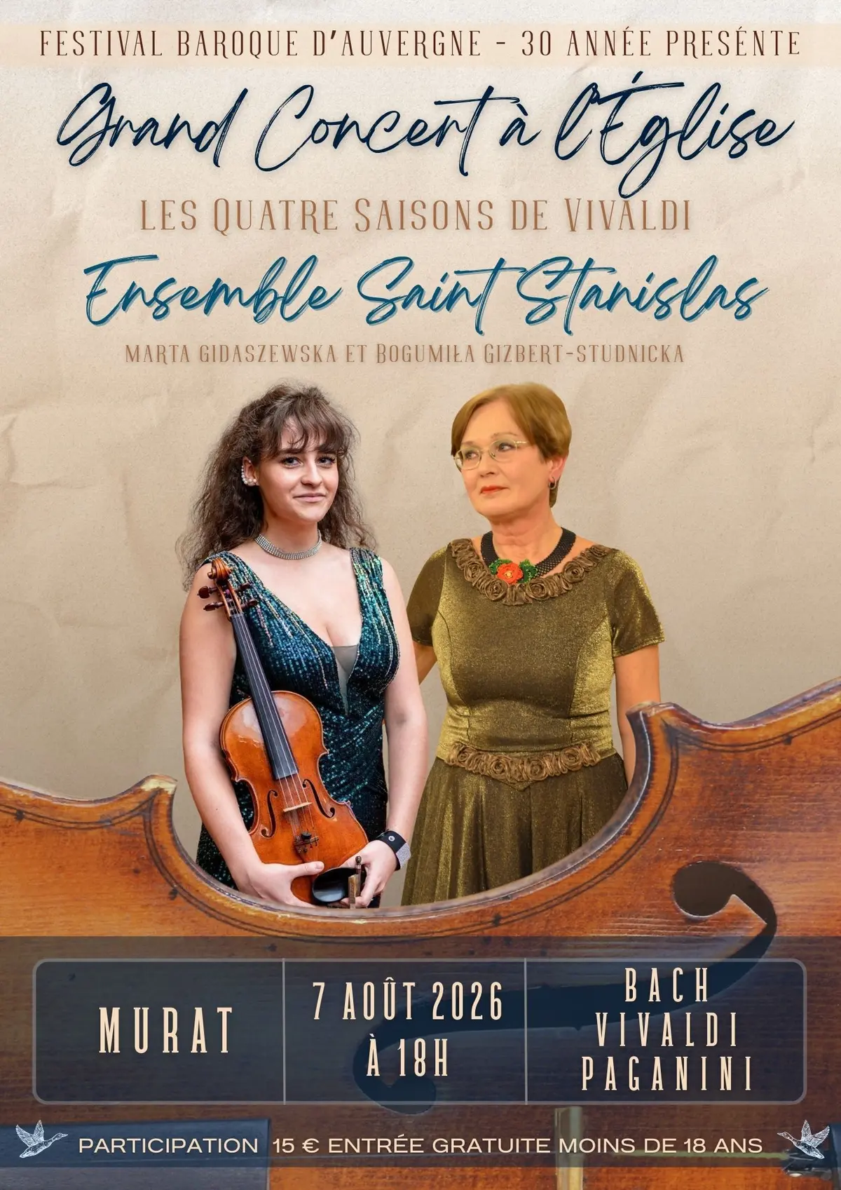 Autour du violon virtuos. Entre Rêve et Passion