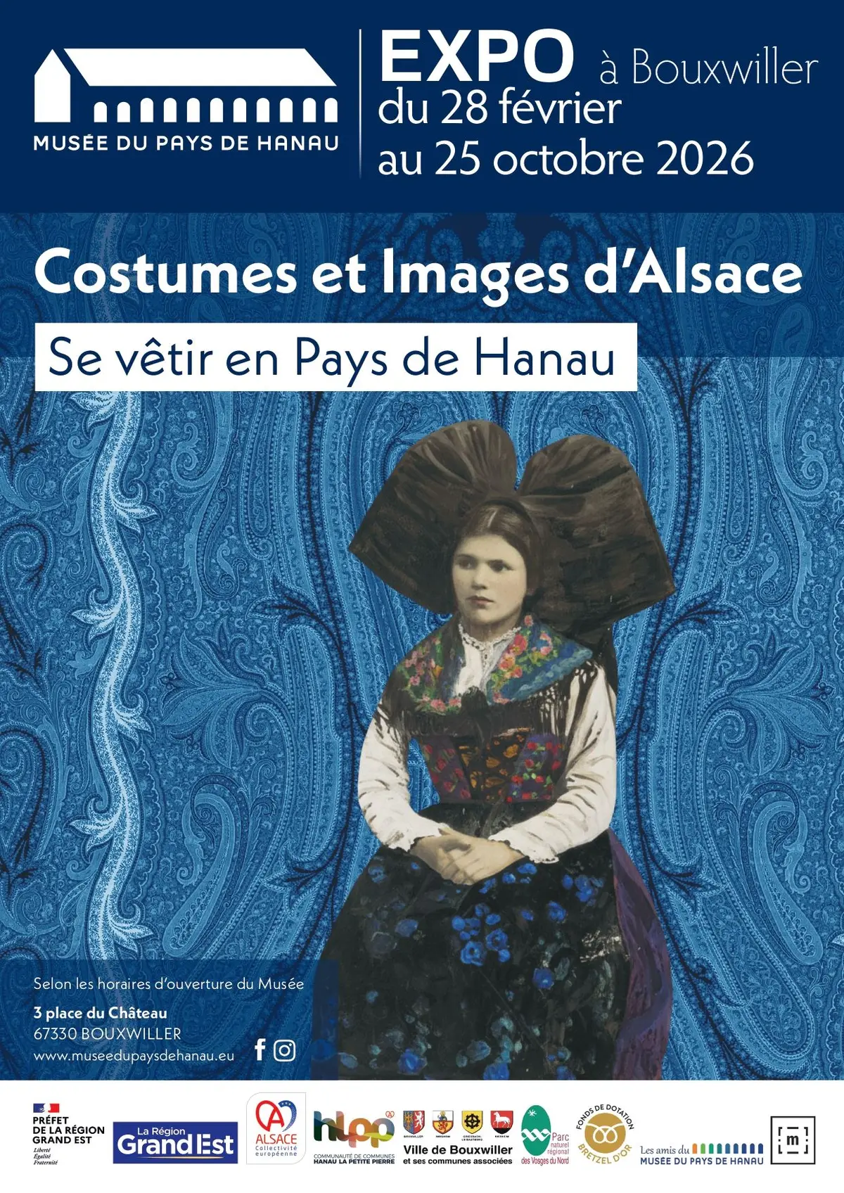 Exposition Costumes et Images d'Alsace, se vêtir en Pays de Hanau