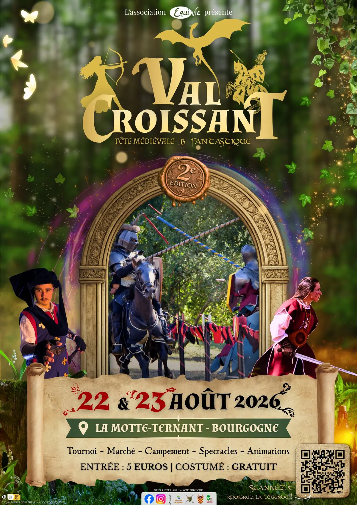 La Fête Médiévale et Fantastique du Val Croissant - 2ème édition