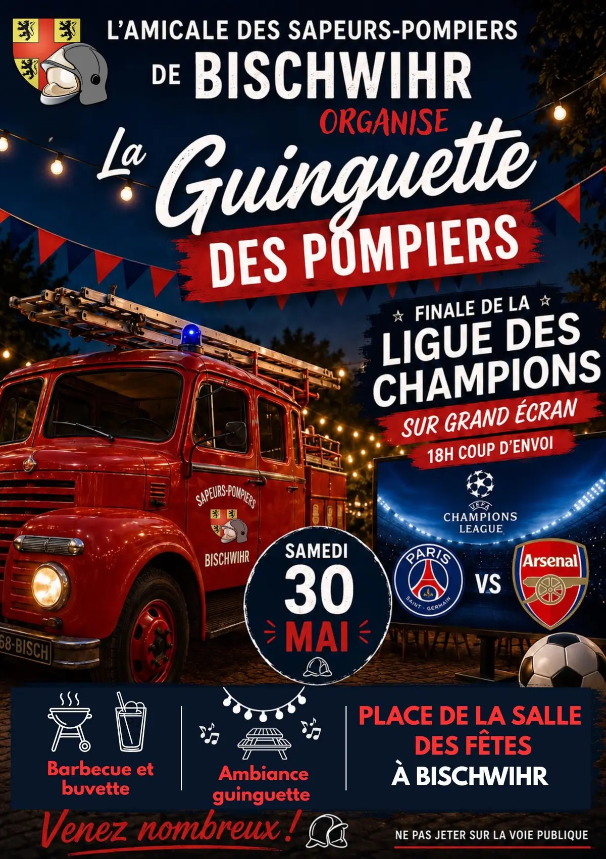 Guinguette des pompiers