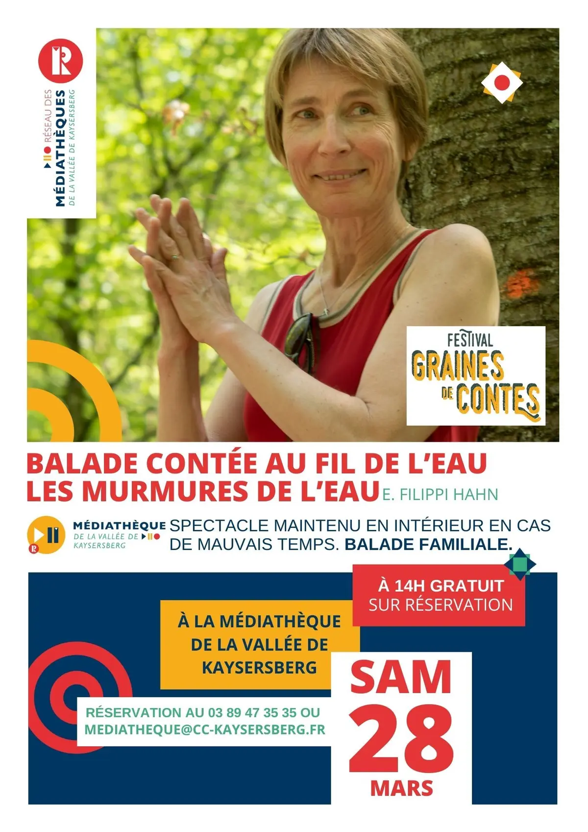  Balade contée au fil de l’eau : Les murmures de l’eau