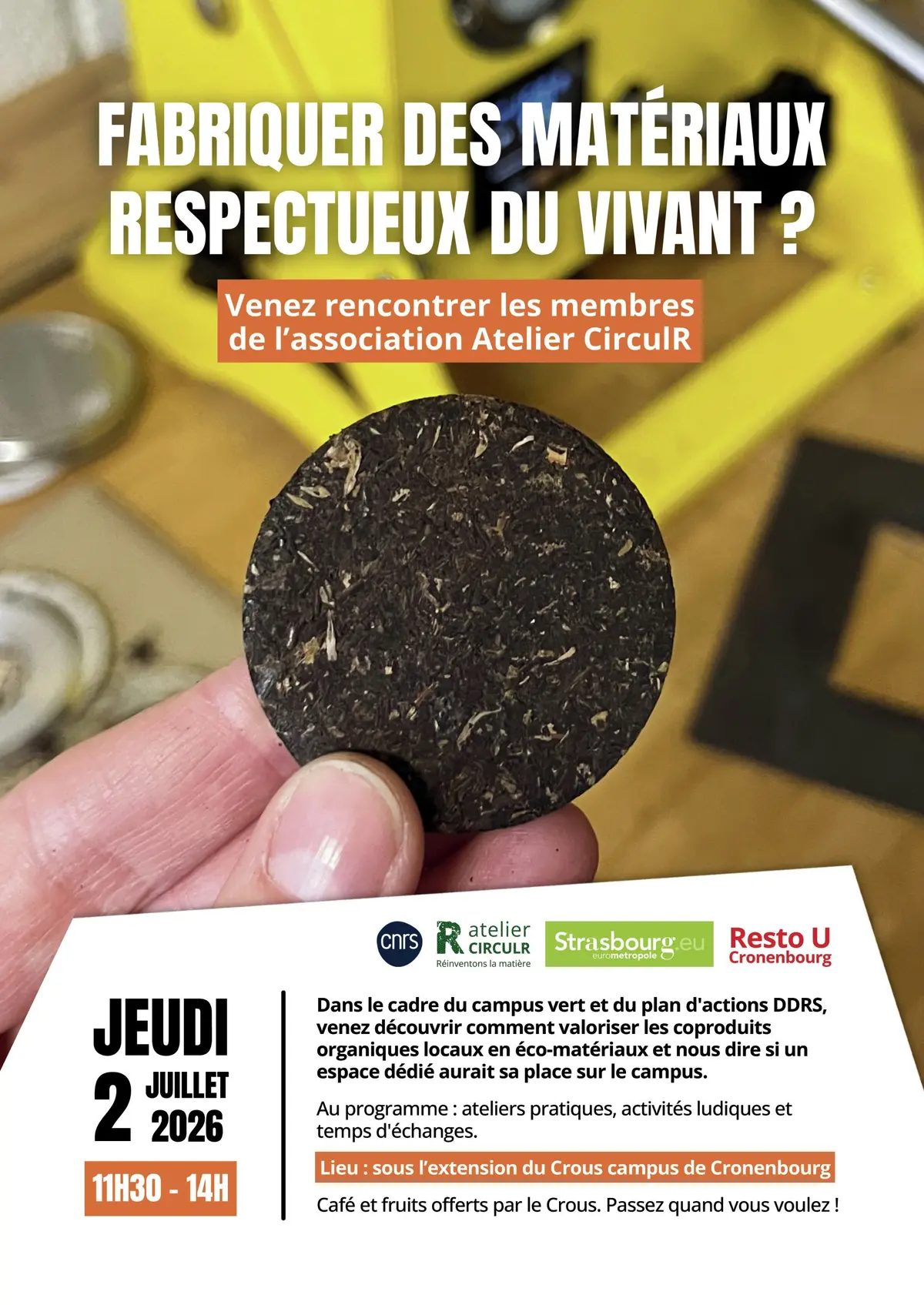 Fabriquer des matériaux respectueux du vivant ?