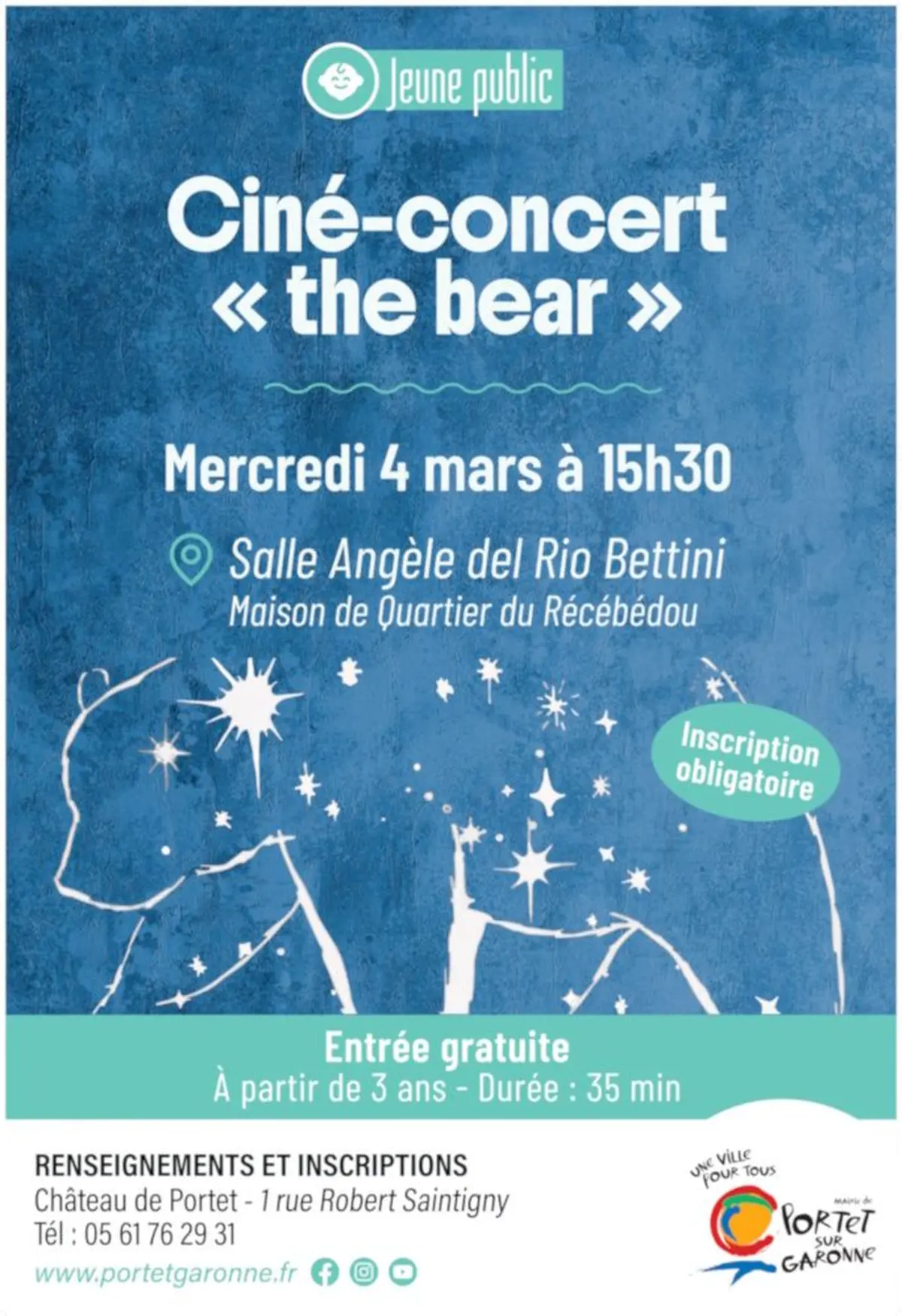 Ciné-concert The bear