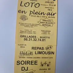 LOTO  REPAS le soir - BAL gratuit