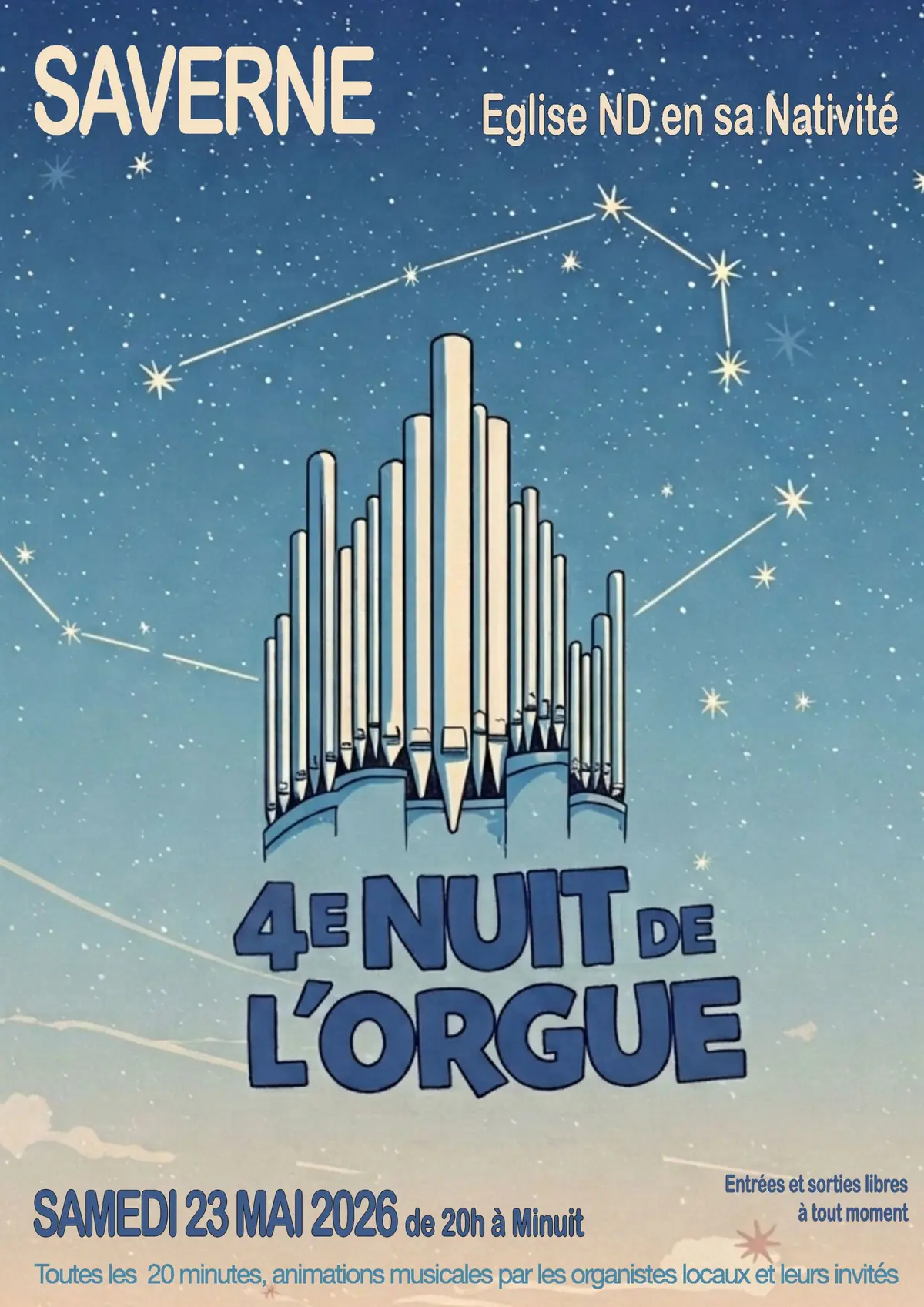 4ème Nuit de l'Orgue de Saverne