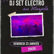 DJ Set Electro au Meeple