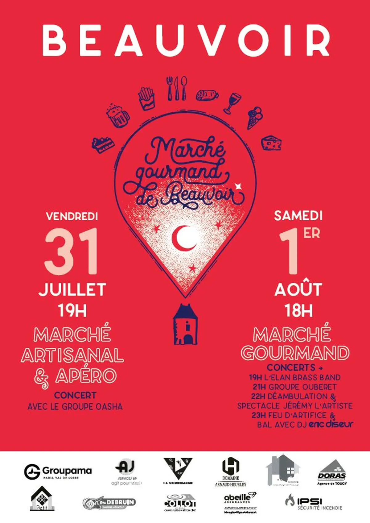 Marché Artisanal & Apéro Concert avec Oasha