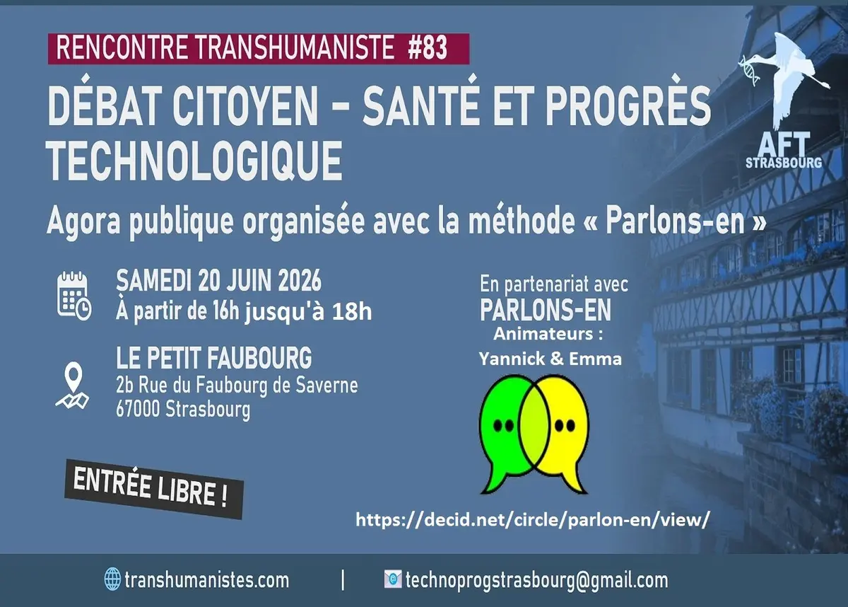 Débat citoyen – Santé et progrès technologique