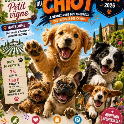 Salon du Chiot Narbonne 2026