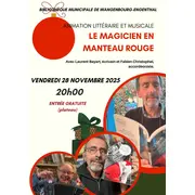 Animation littéraire et musicale Le magicien en manteau rouge