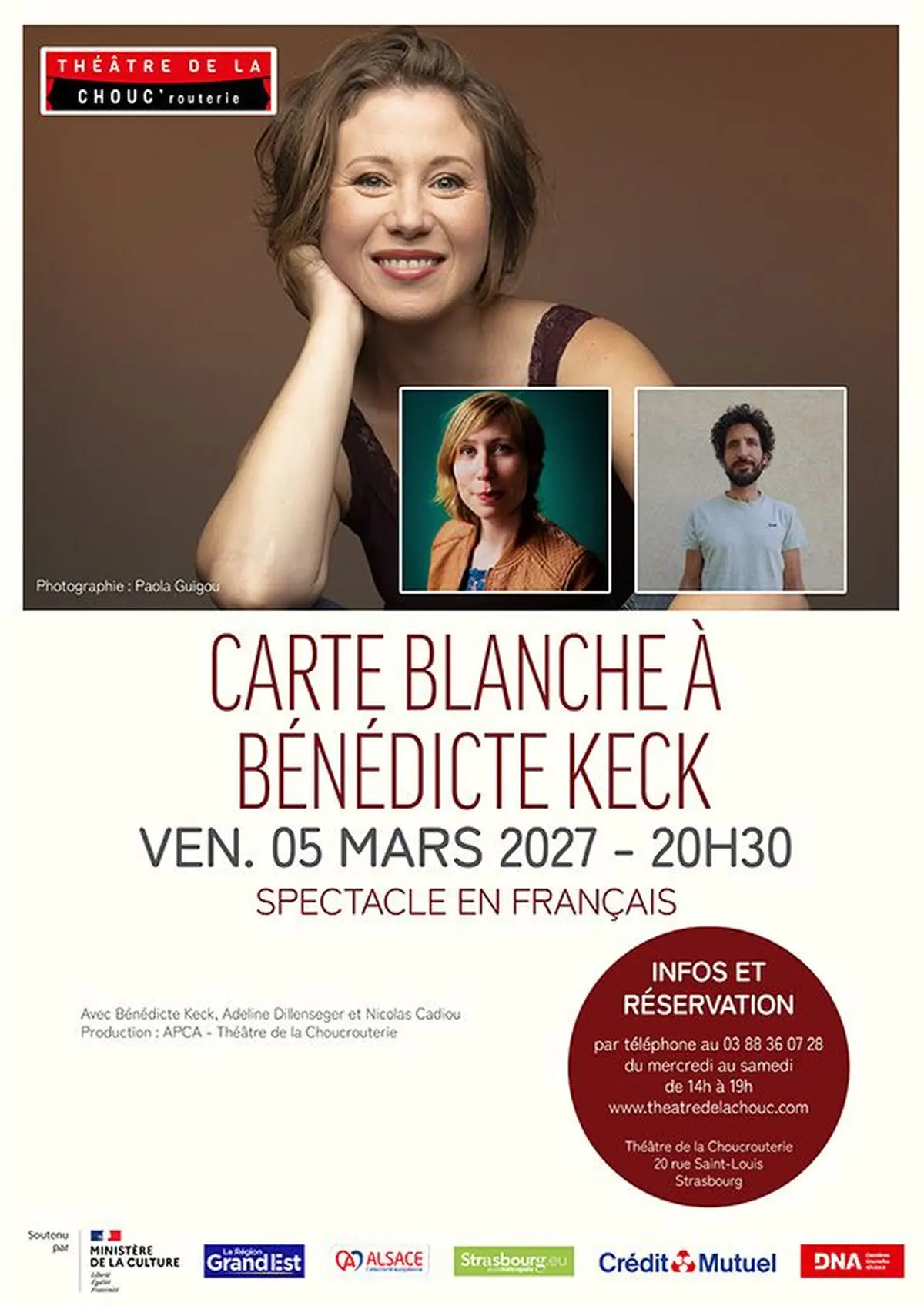 Carte blanche à Bénédicte Keck