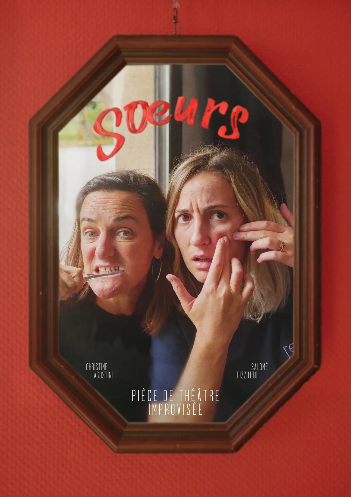 Sœurs, pièce de théâtre improvisée - humour et émotions 