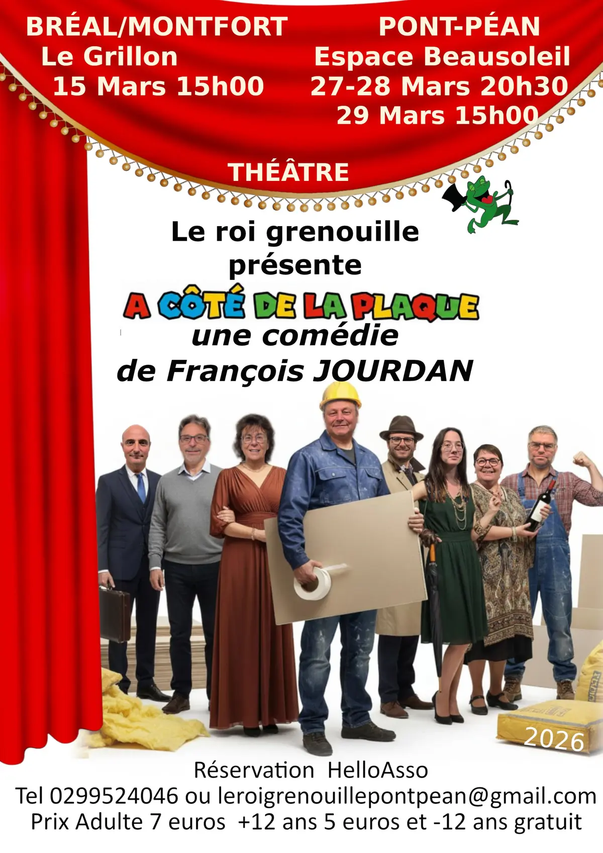 A côté de la plaque Comédie