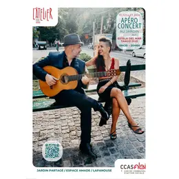 Apéro-concert au jardin : Estela Del mar - Tango duo