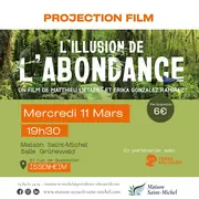 Projection du film : « L’Illusion de l’abondance »
