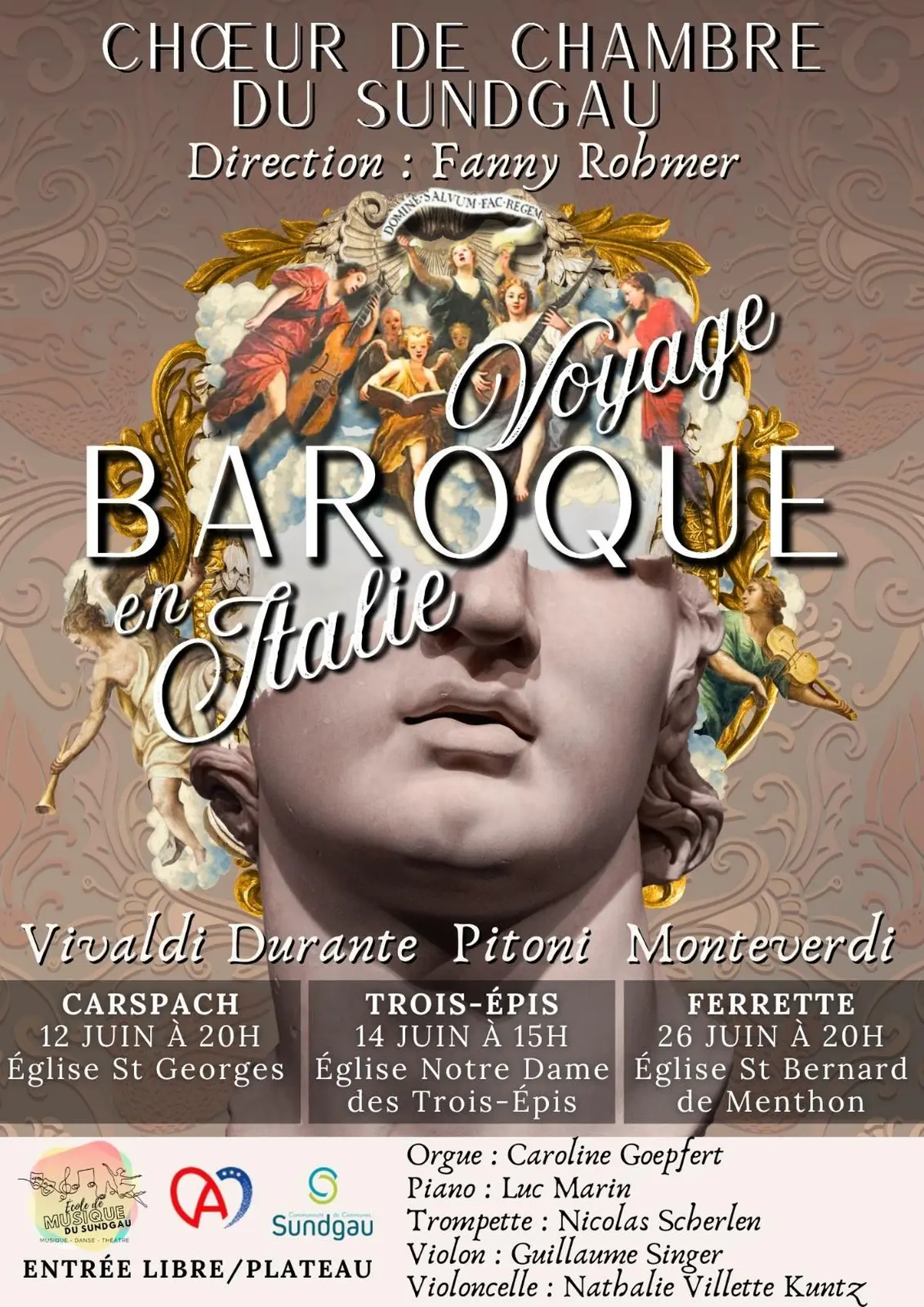 Voyage baroque en Italie