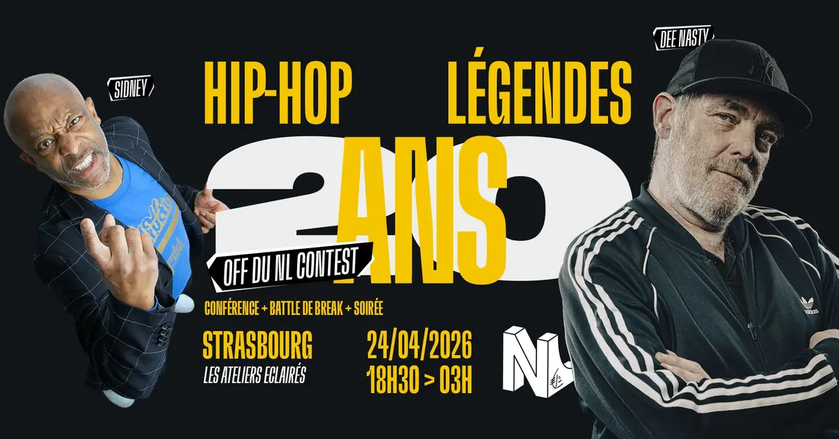 Hip Hop légendes avec Sidney et Dee Nasty