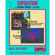 Vernissage « Farting tonight » BY JUL' + ZUK SKYWALKER