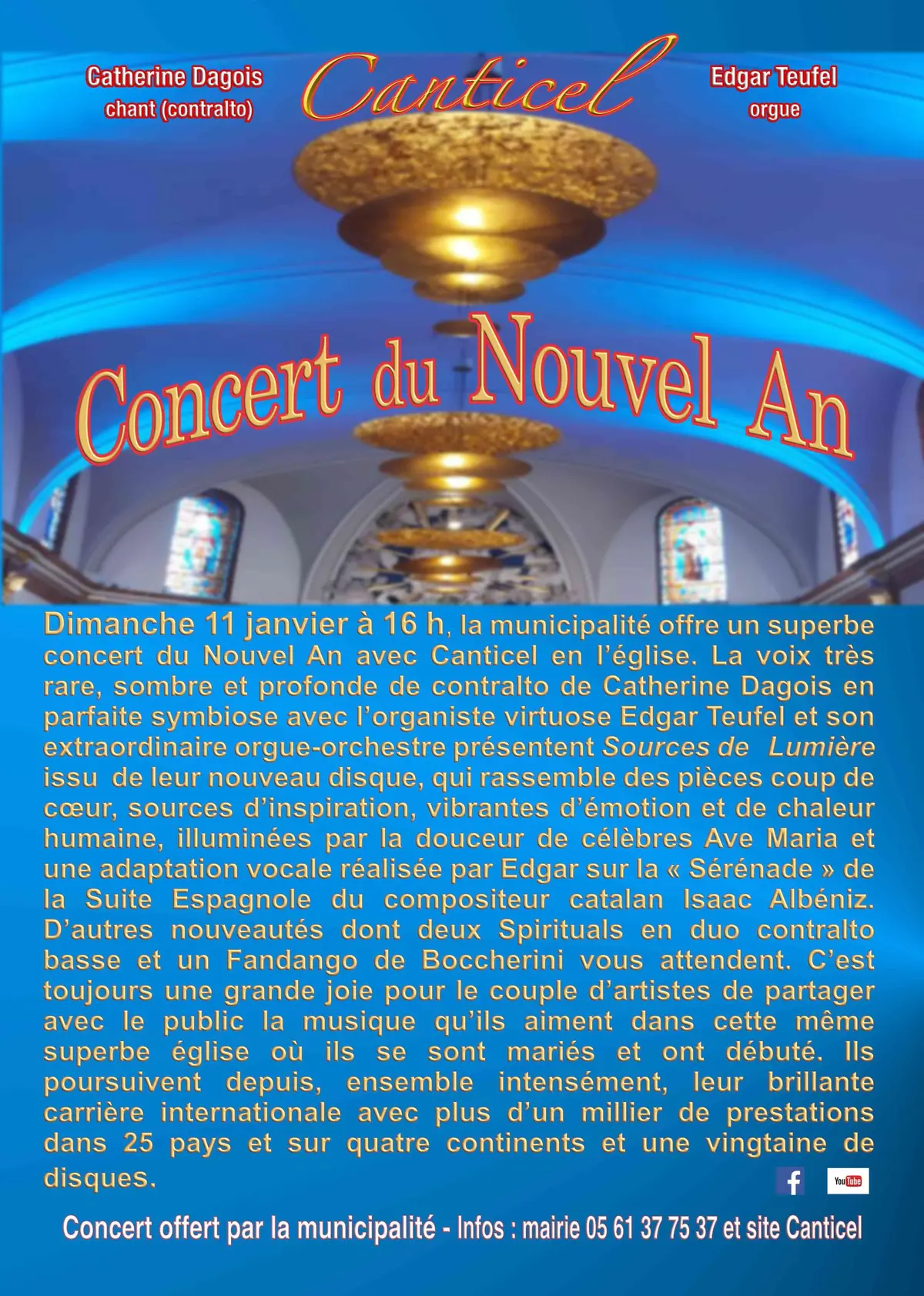 Concert de Nouvel an à l'Église de Castelginest
