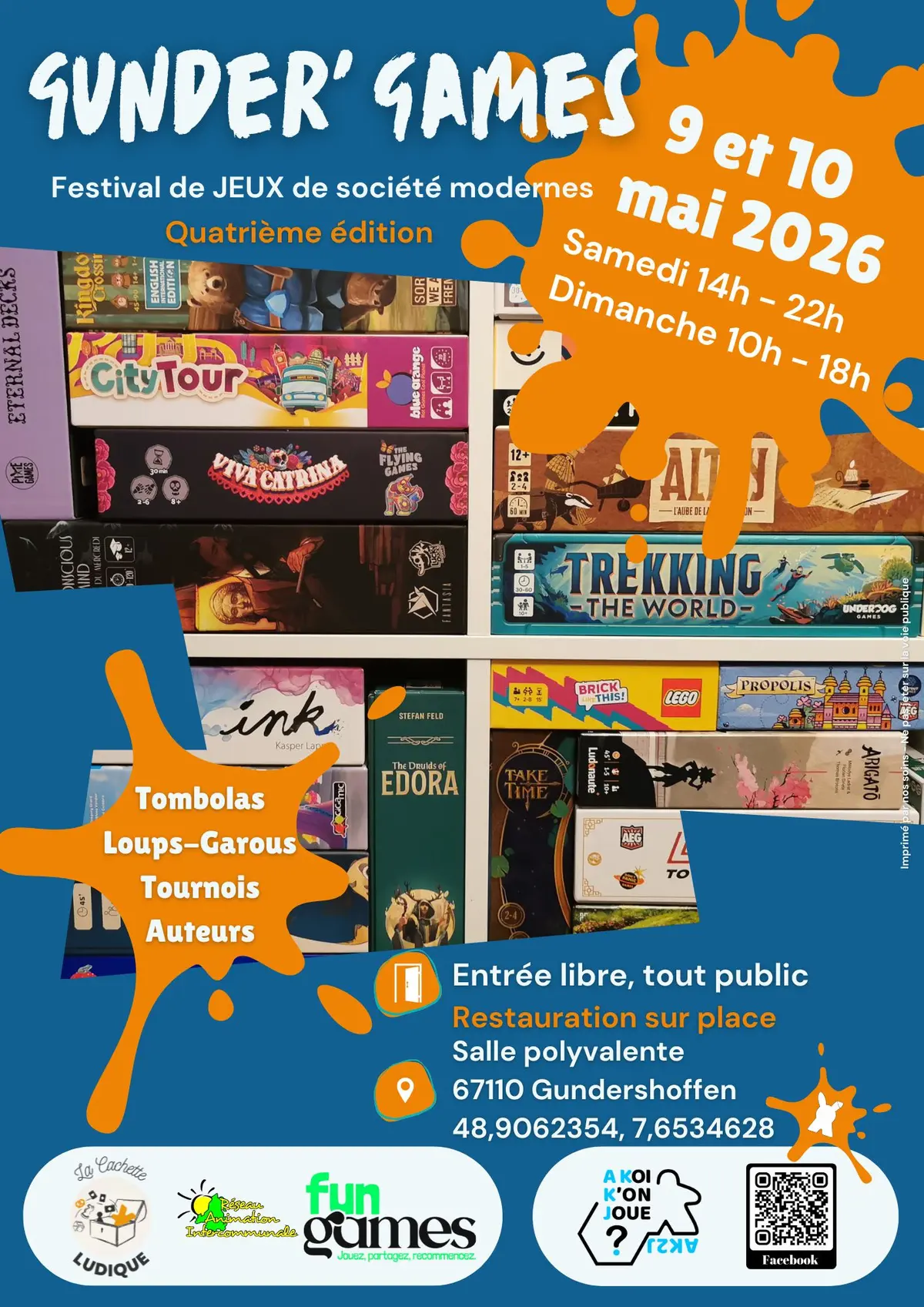 Festival  de JEUX de Société Les Gunder'Games