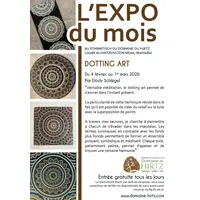 Dotting art par Elody Schlegel au Domaine du HIRTZ &copy; Domaine du HIRTZ