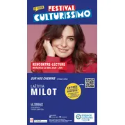 Festival Culturissimo - Rencontre-Lecture de Laëtitia Milot 