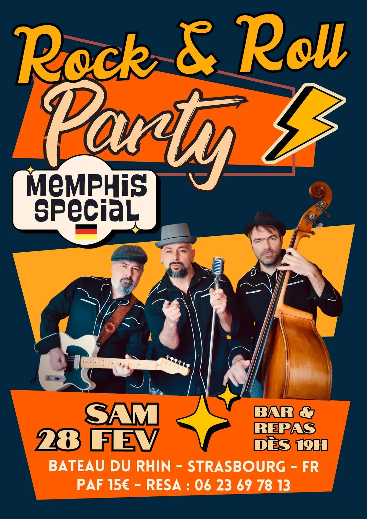 Soirée Rock & Roll - Rockabilly avec les Memphis Special 