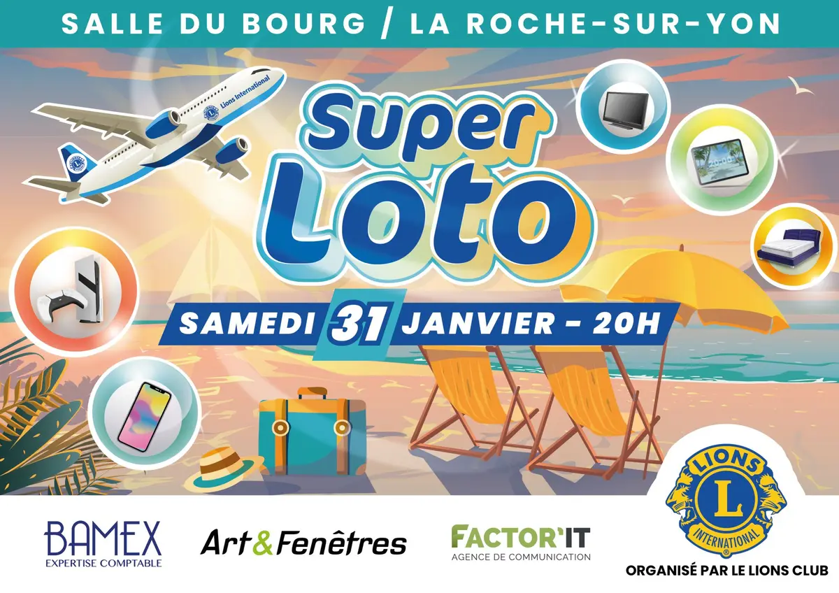 Super loto 2026 du Lions club 