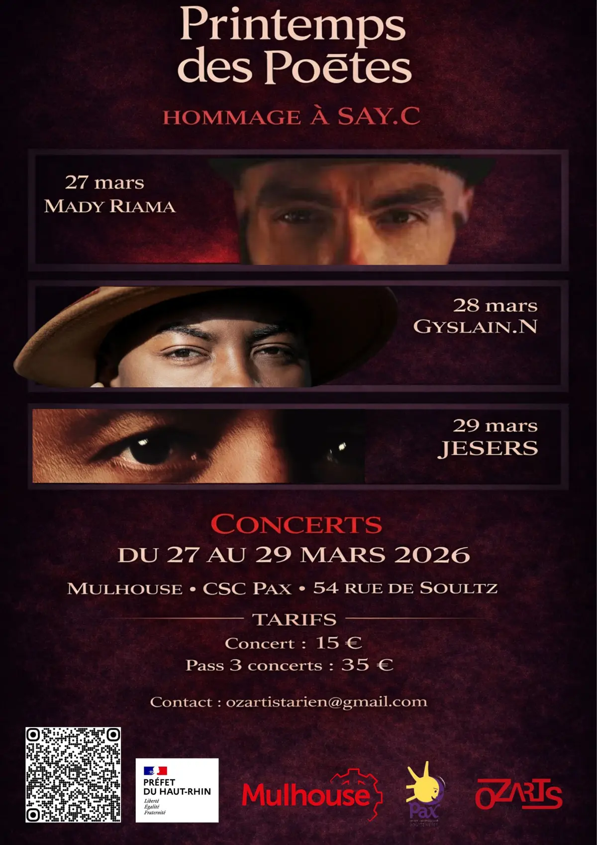 Festival des poètes-Printemps des poètes à Mulhouse 