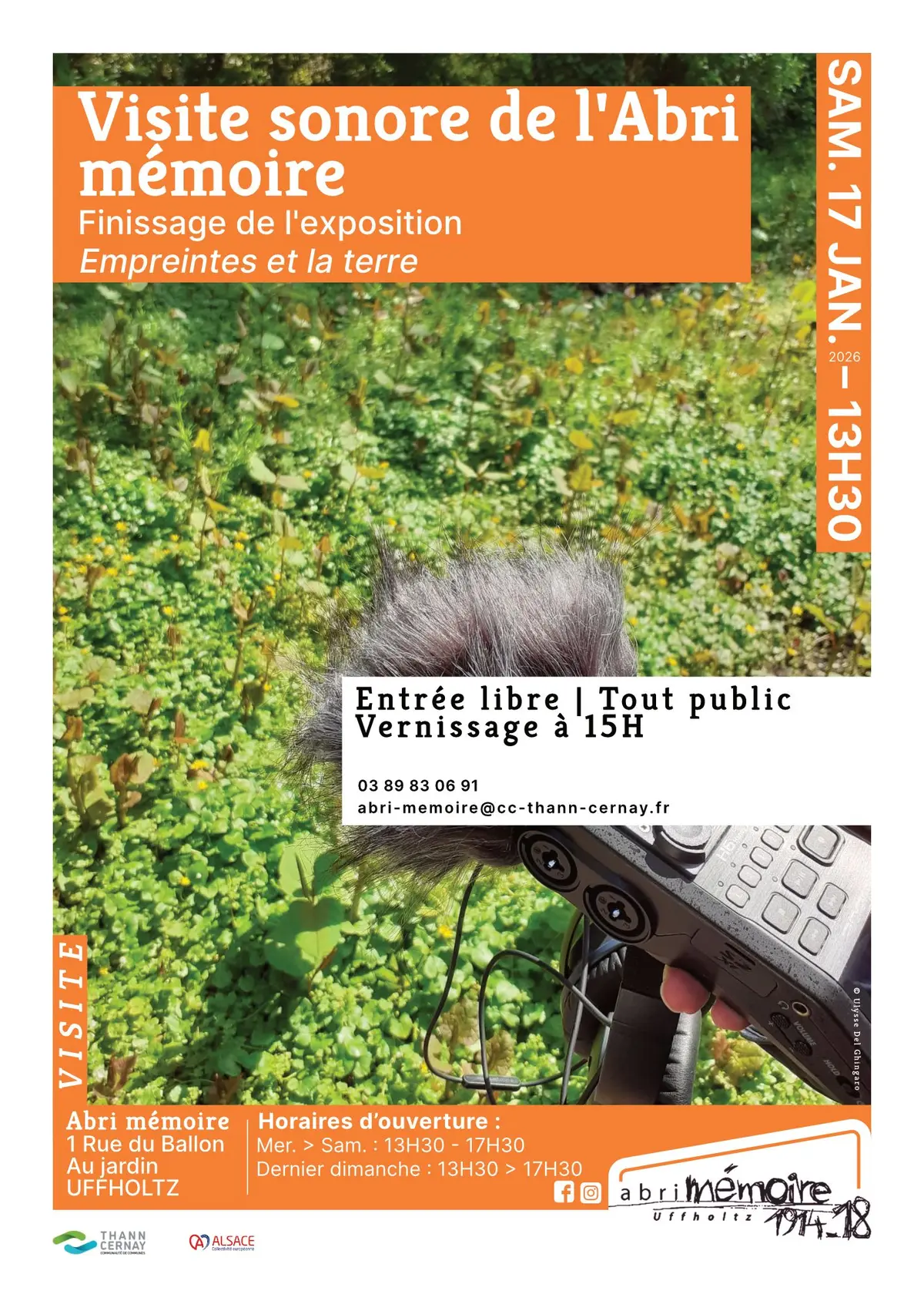 Visite sonore de l'Abri mémoire