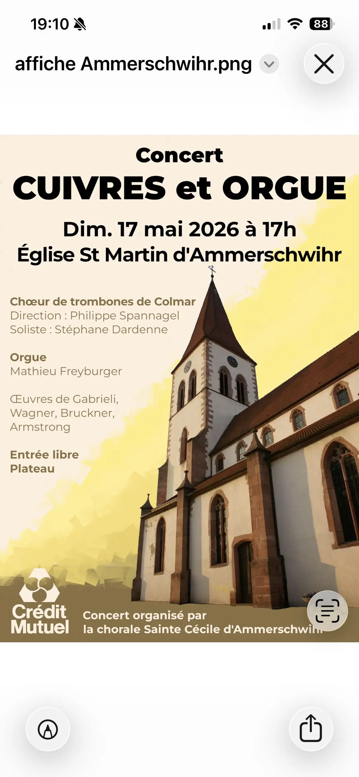 Concert orgue et cuivres