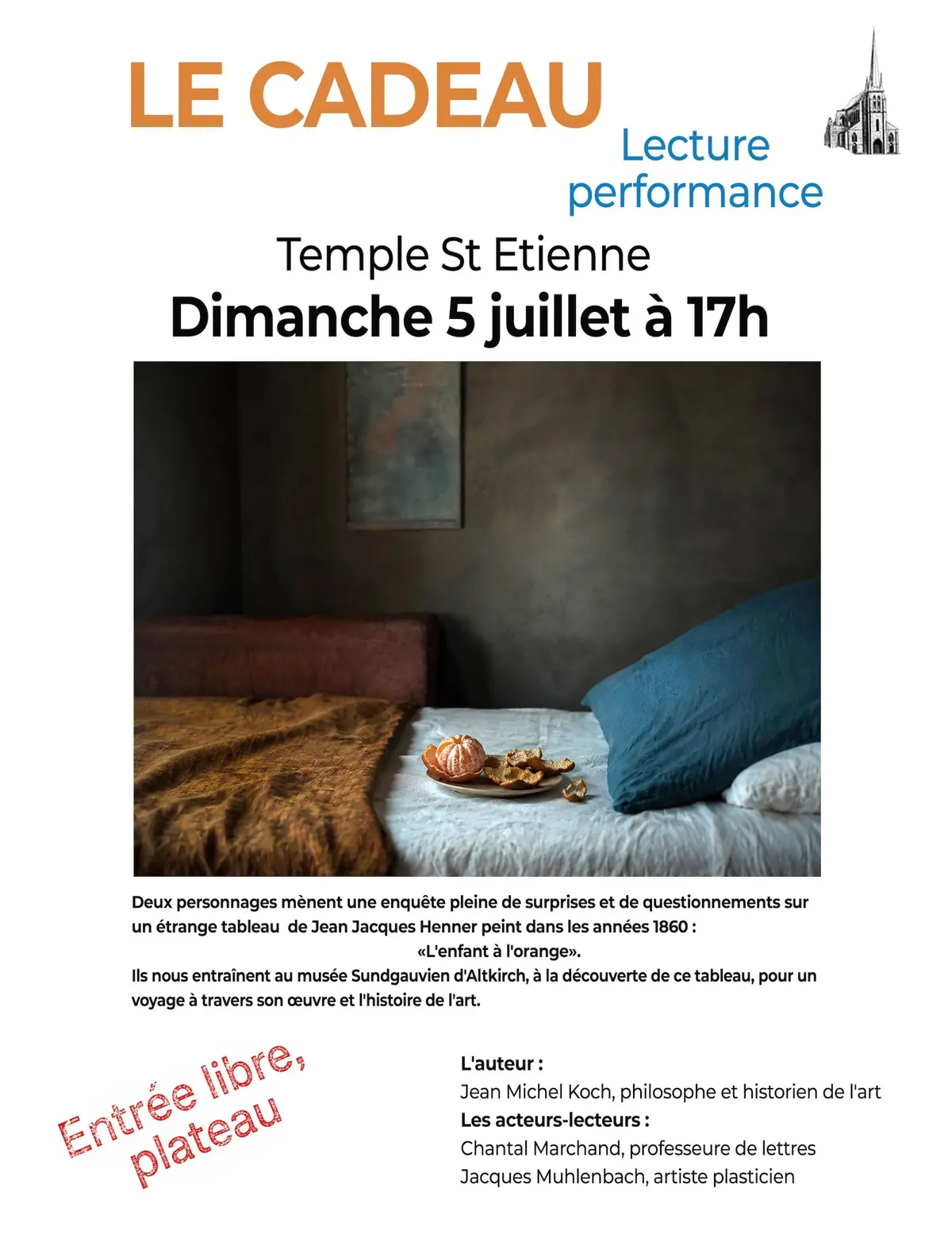 Lecture performance - Le cadeau - Une enquête pleine de surprises... 