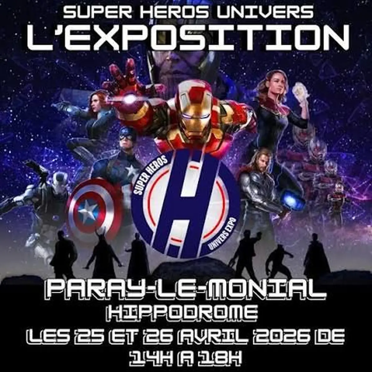 Super-héros et dinosaures expo