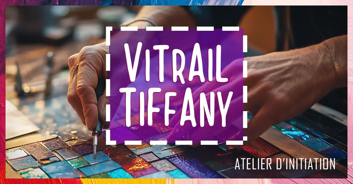 Atelier d'initiation au vitrail Tiffany