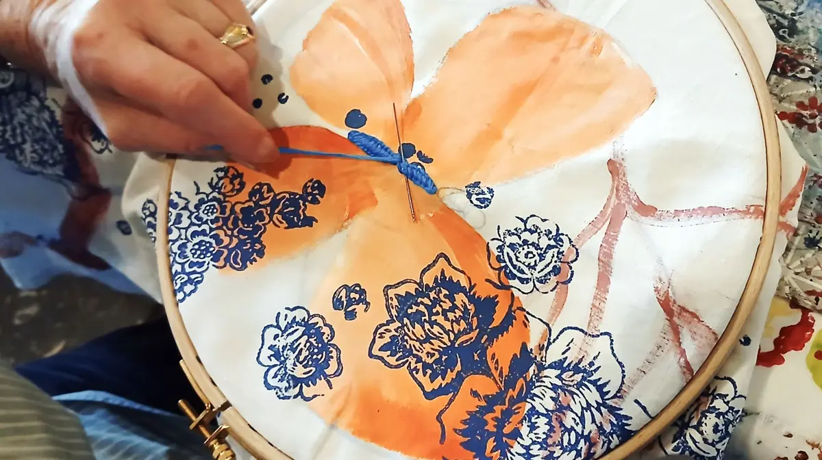 Atelier impression, dessin, peinture, broderie