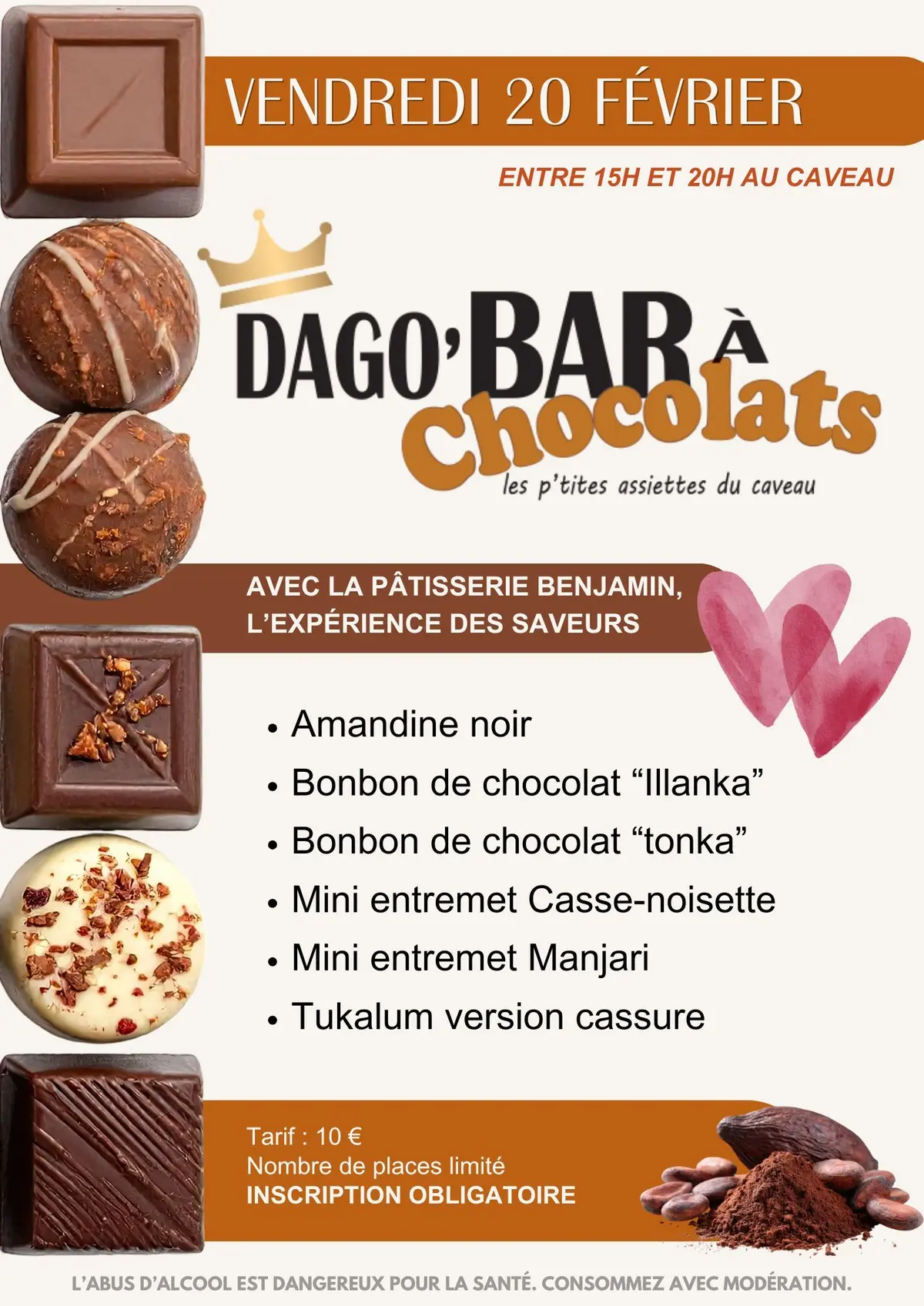 Dago'Bar à chocolats