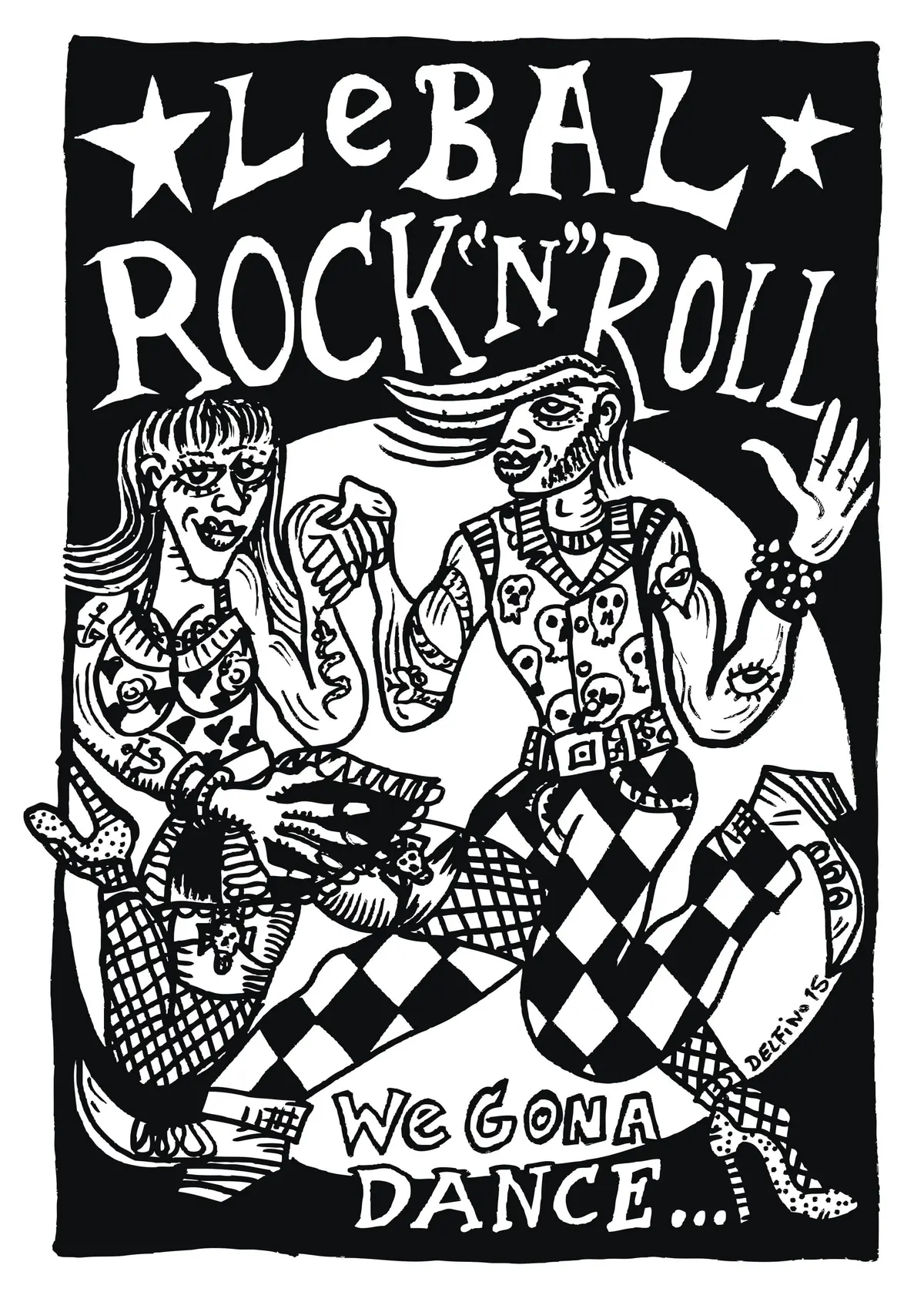 GRAND BAL ROCK’N’ROLL de la compagnie Barbarins Fourchus