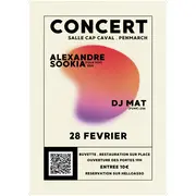 Soirée Concert / DJ set à la salle Cap Caval de Penmarc'h